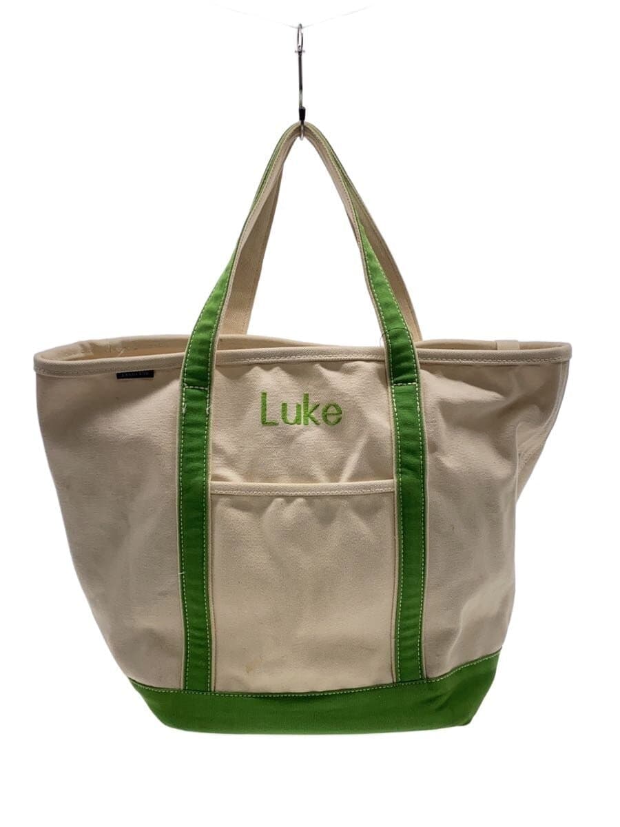 LANDS END Tote Bag Canvas IVO