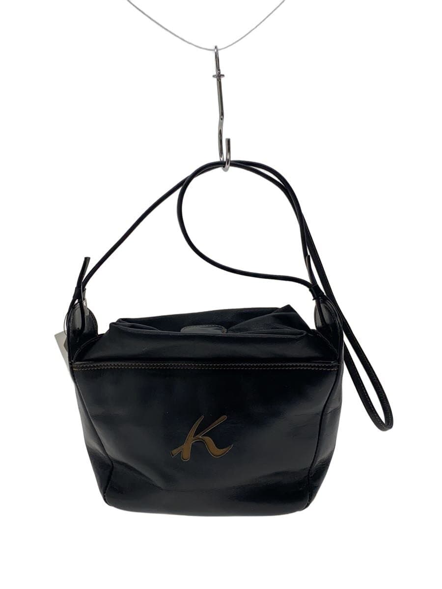 Kitamura2-Way Shoulder Bag Leather BLK