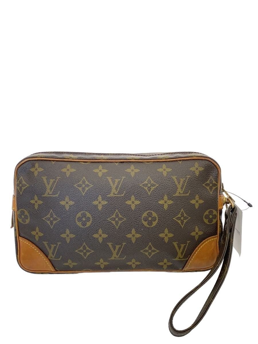 LOUIS VUITTON Marly Dragonne GM_Monogram Canvas PVC BRW