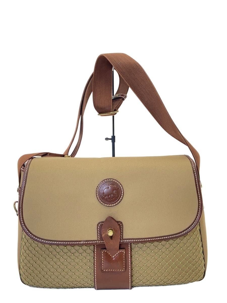 HUNTING WORLD shoulder bag -- KHK plain