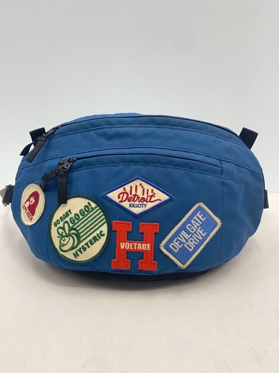 HYSTERIC GLAMOUR Waist Bag -- BLU
