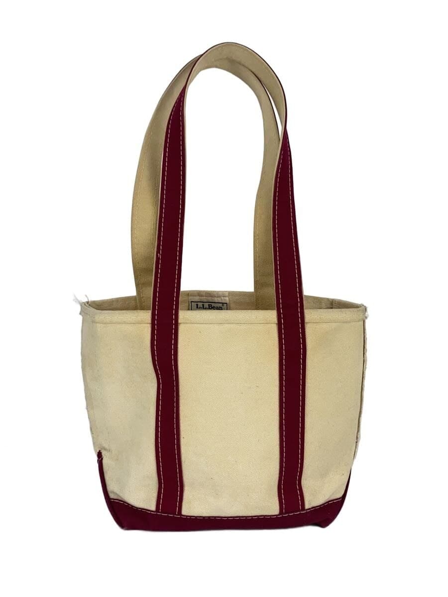 L.L.Bean 80s BOAT AND TOTE Long Handle Tote Bag Canvas BRD