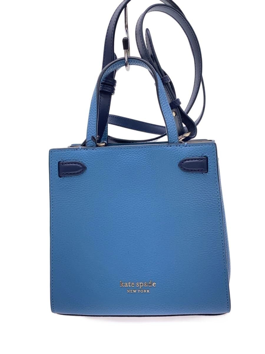 Kate Spade New York Handbag Leather Blue