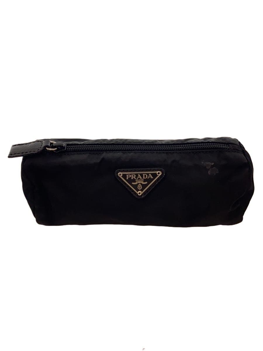 PRADA Pouch Nylon BLK Solid
