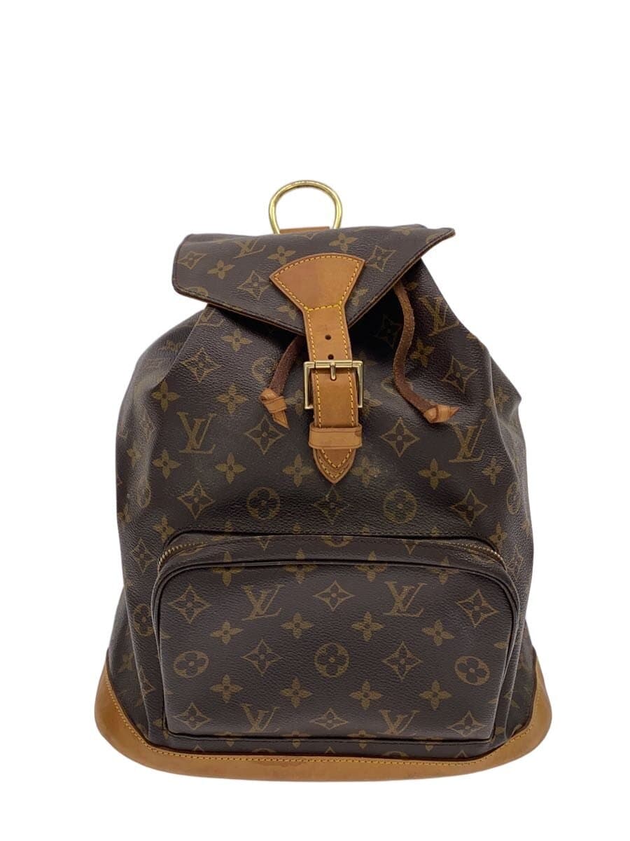LOUIS VUITTON Montsouris _Monogram Canvas PVC BRW