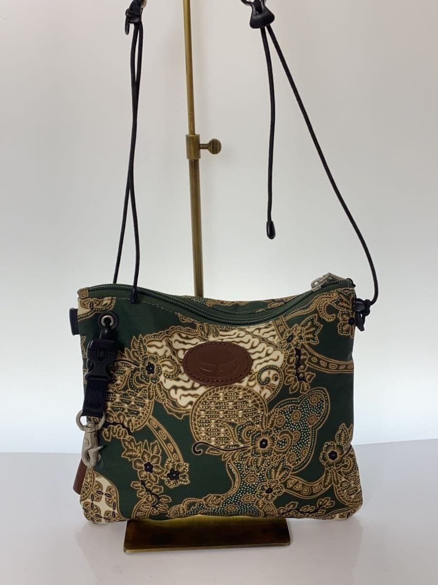 MASTERPIECE x rajabrooke Shoulder Bag GRN All Over Pattern