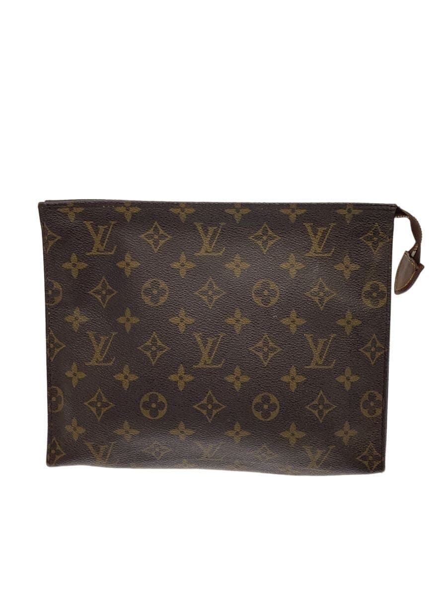 LOUIS VUITTON Poche Toilette 26_Monogram Canvas PVC BRW