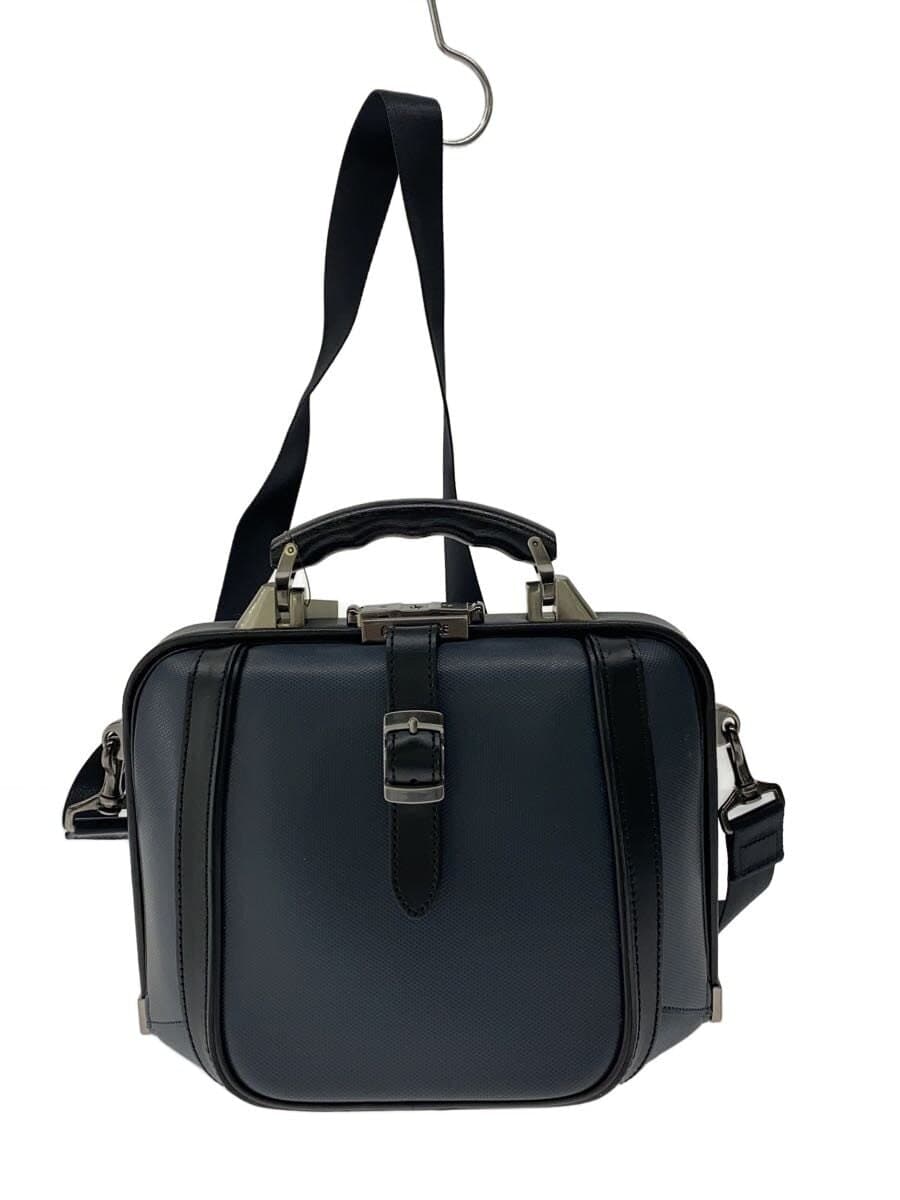 ARTPHERE Doctor Bag Shoulder Bag Leather NVY Solid