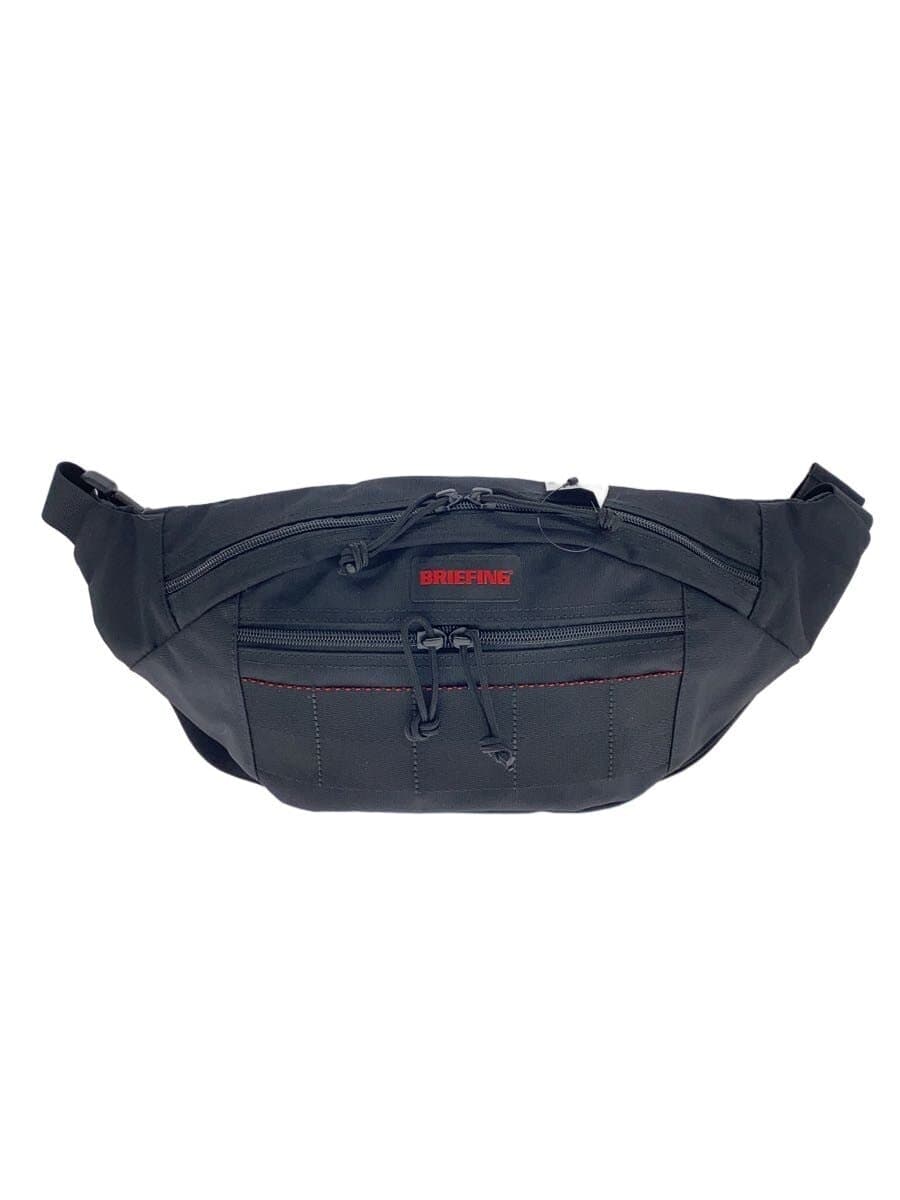 BRIEFINGSLASH S M W GEN Body Bag Waist Bag BLK Solid Color