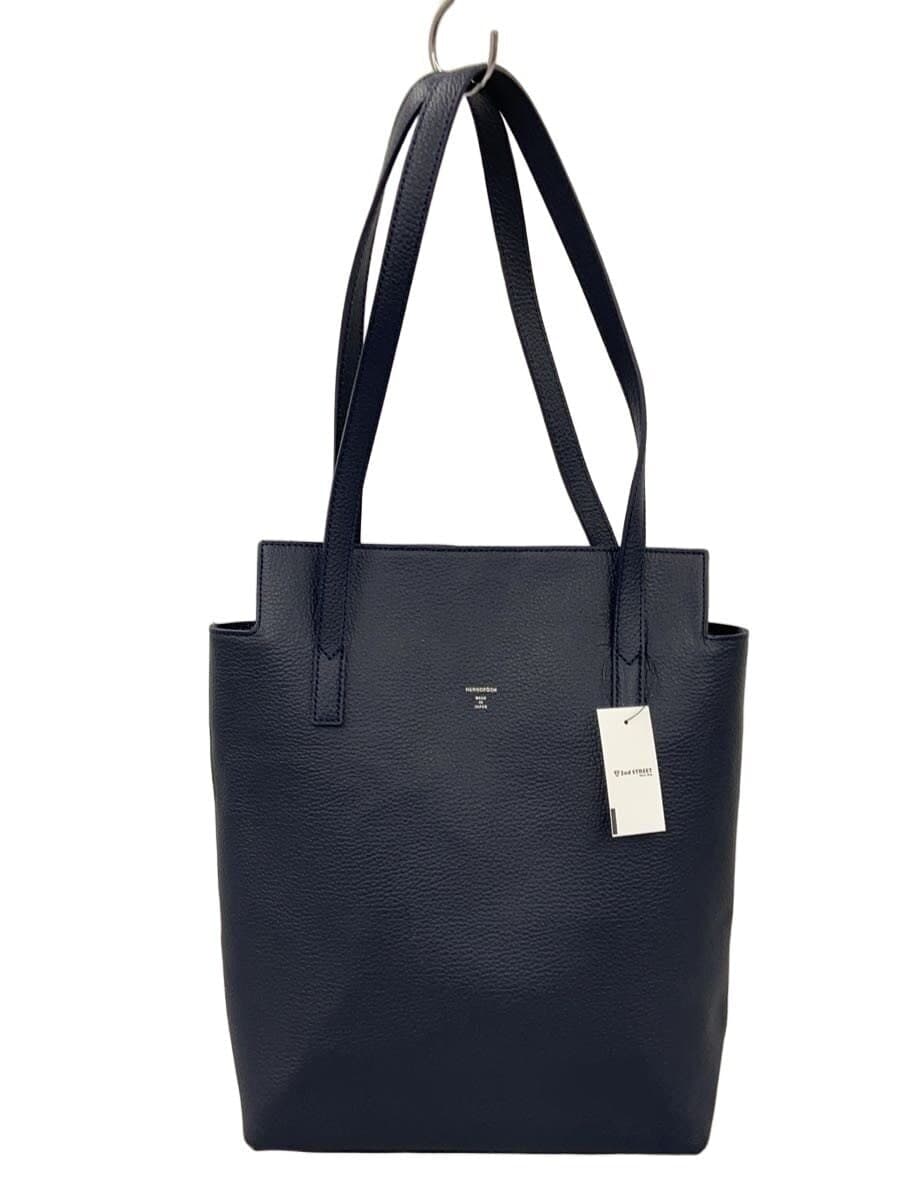 HERGOPOCH Tote Bag Leather NVY