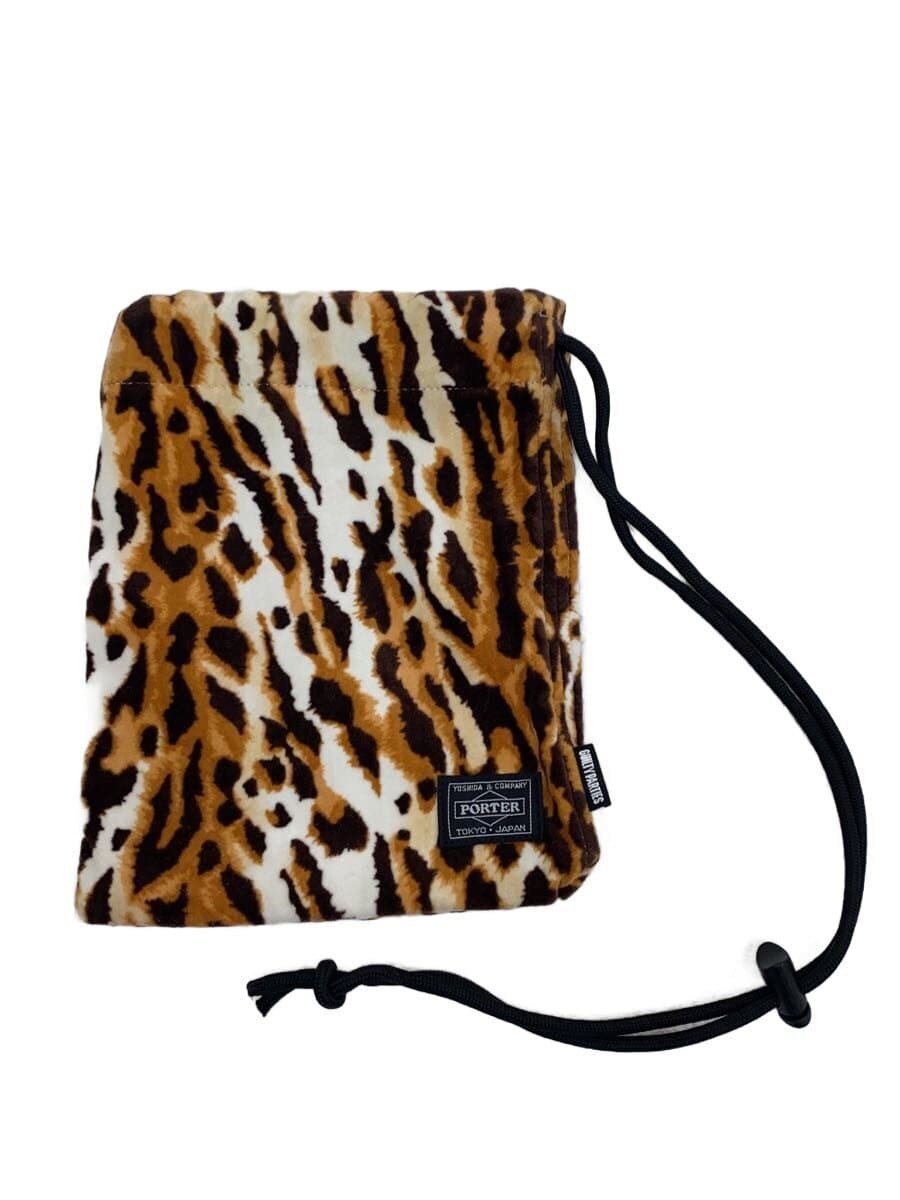 PORTER x WACKO MARIA Pouch BRW All Over Pattern