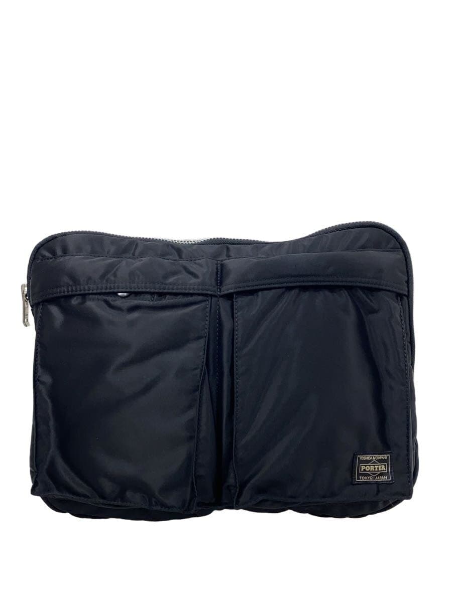 PORTER DOCUMENT CASE TANKER Second Bag Nylon BLK Solid Color
