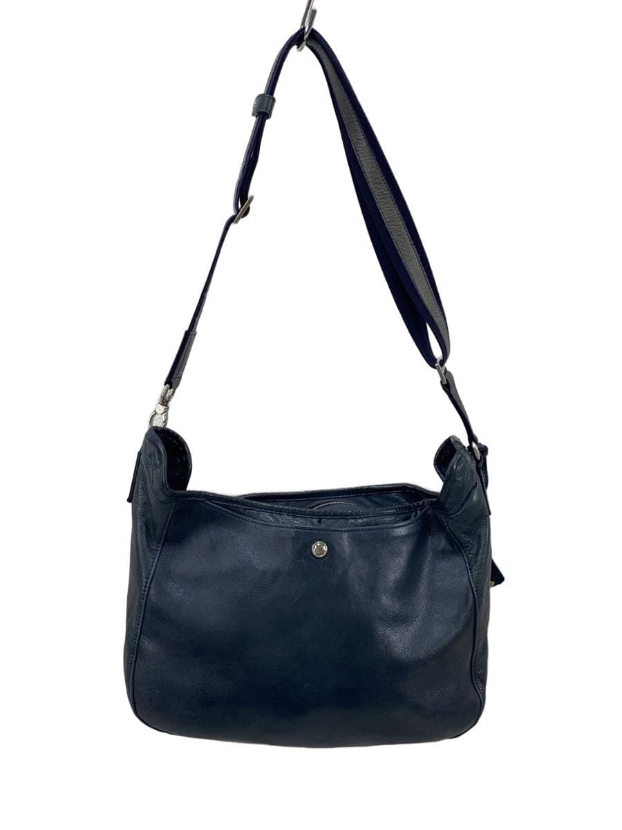 aniary Shoulder Bag Leather BLU
