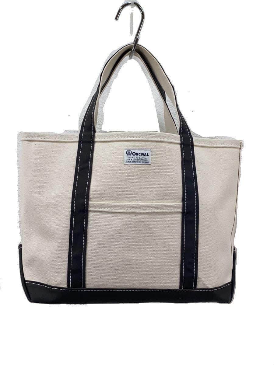 ORCIVAL Tote Bag Canvas CRM Plain KY22-113-02