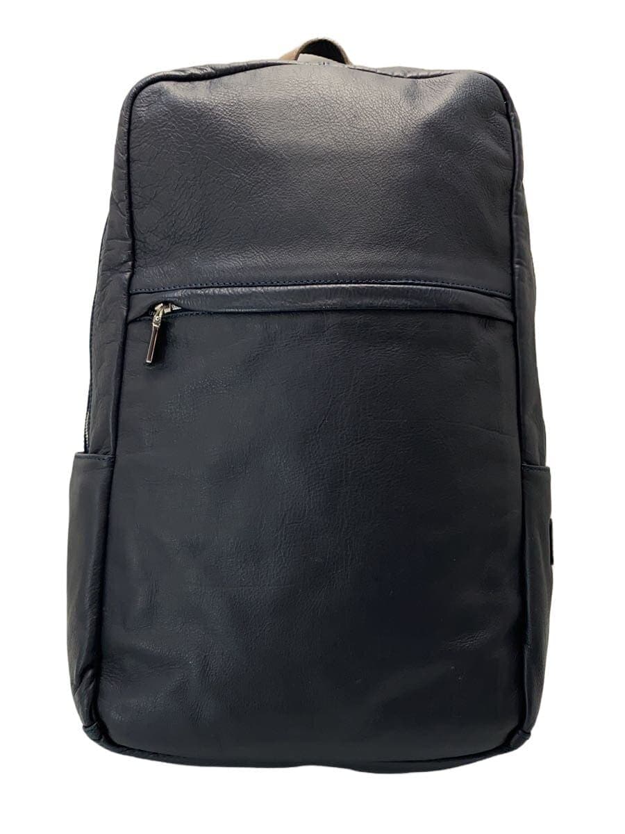 HILTON Backpack Leather BLK