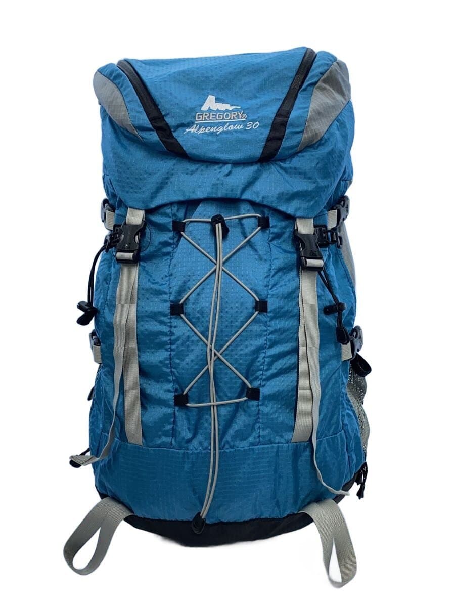 GREGORY Backpack Nylon Blue Solid Color
