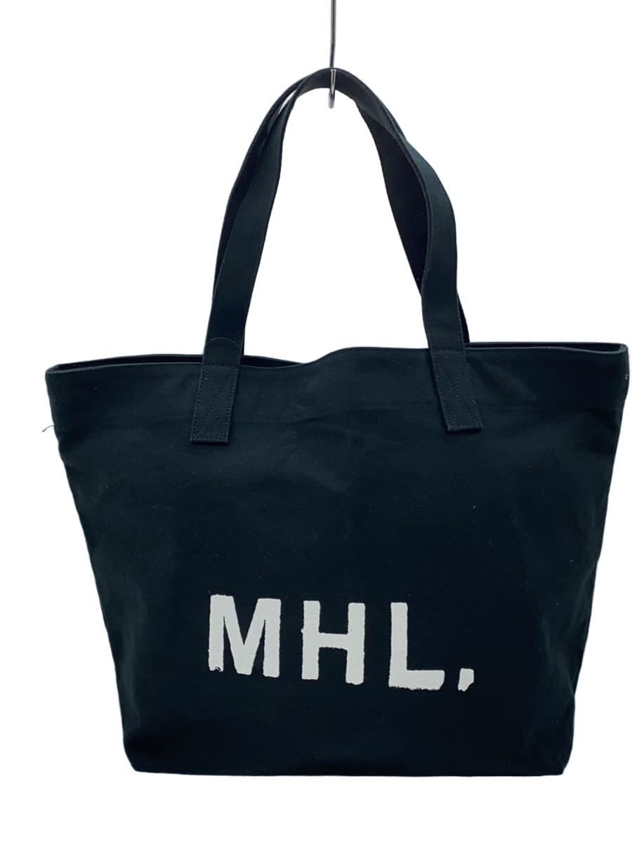 MHL.HEAVY COTTON CANVAS Tote Bag Canvas BLK