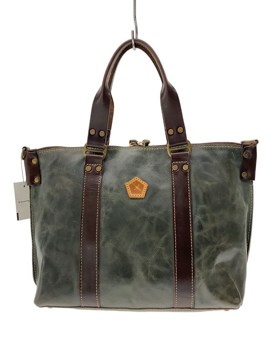 Ain Soph Handbag Leather GRN Solid