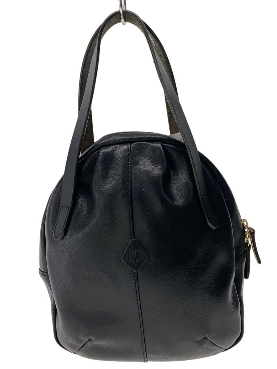 CLEDRAN Handbag Leather BLK Solid