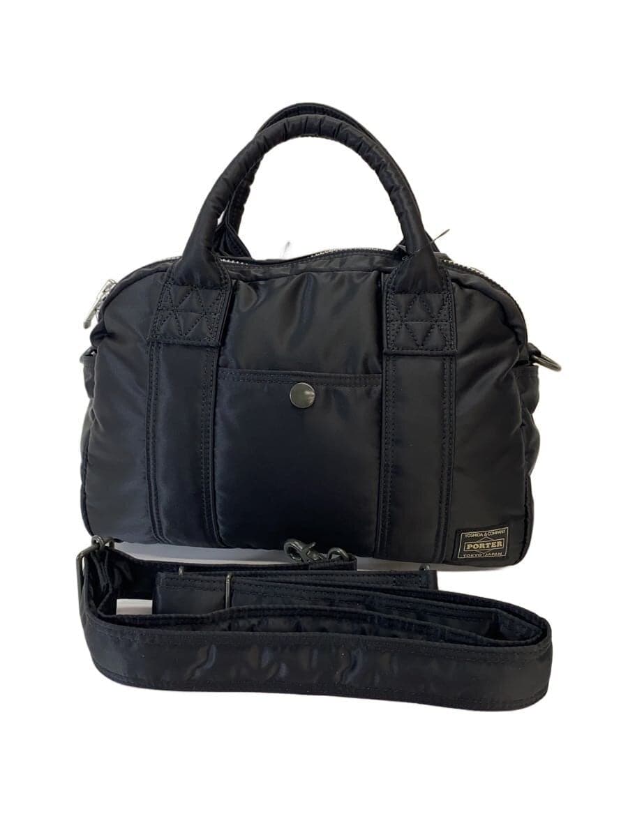 PORTER Boston Bag Nylon Black Plain 622-19838