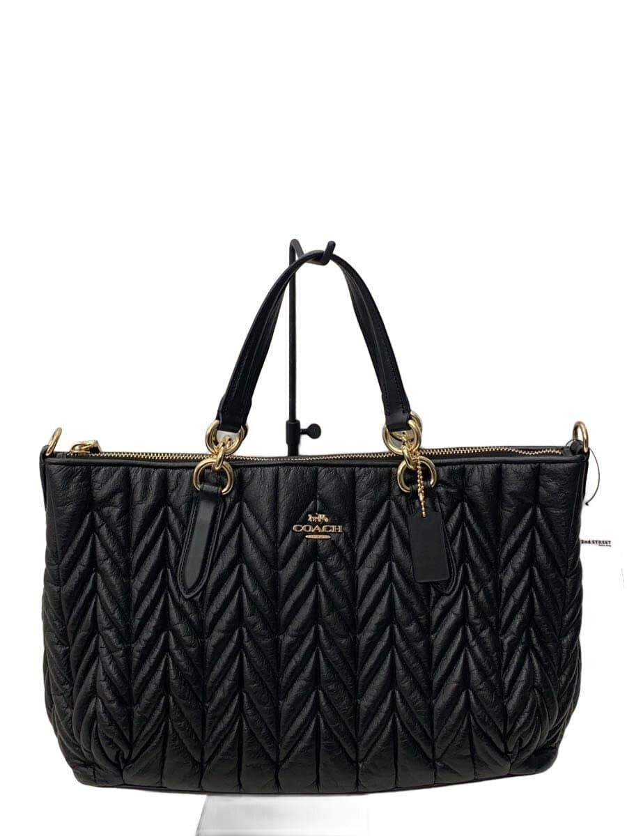 COACH shoulder bag -- BLK F31460