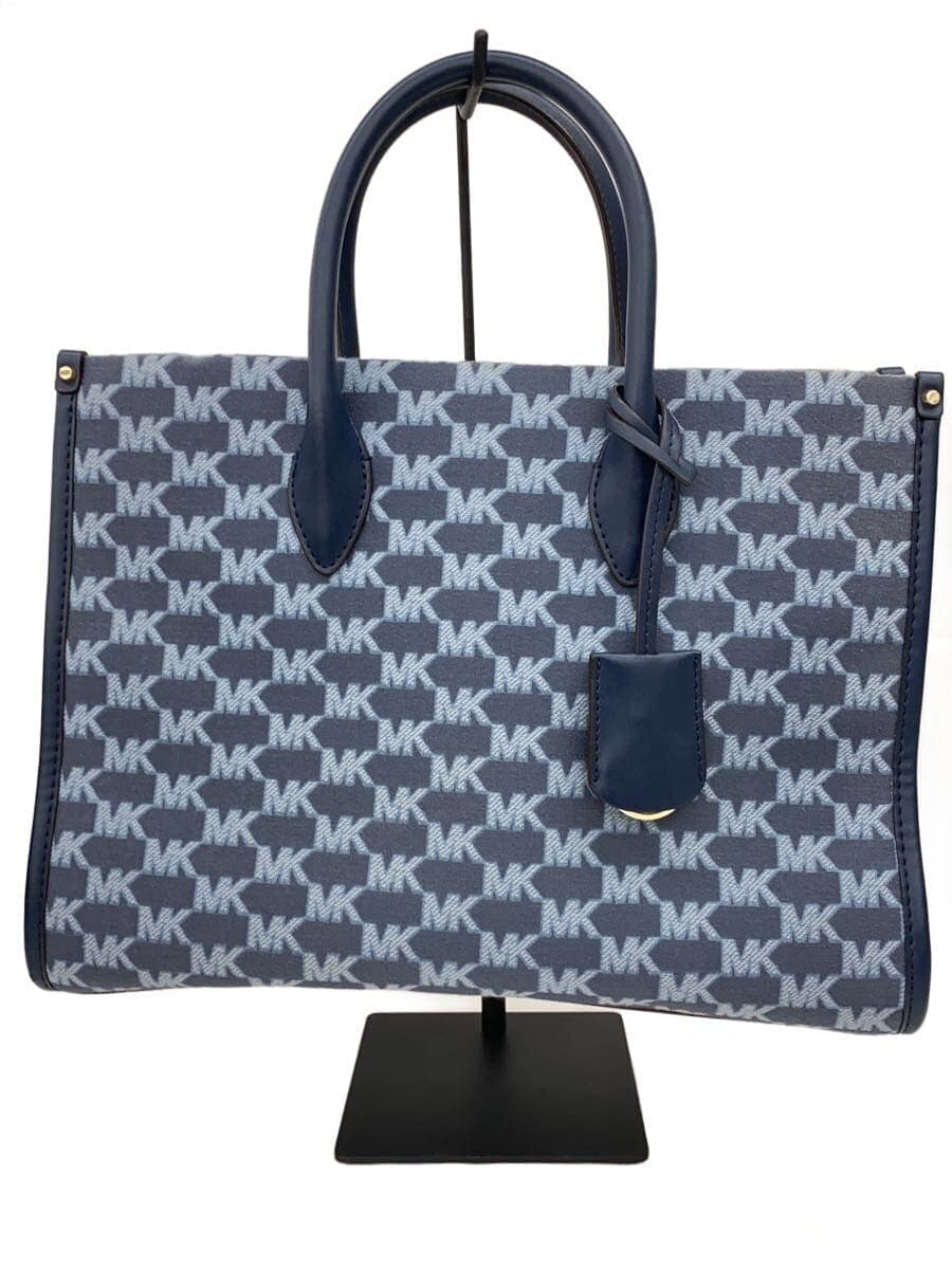 MICHAEL KORS tote bag -- BLU all-over pattern CE-2201