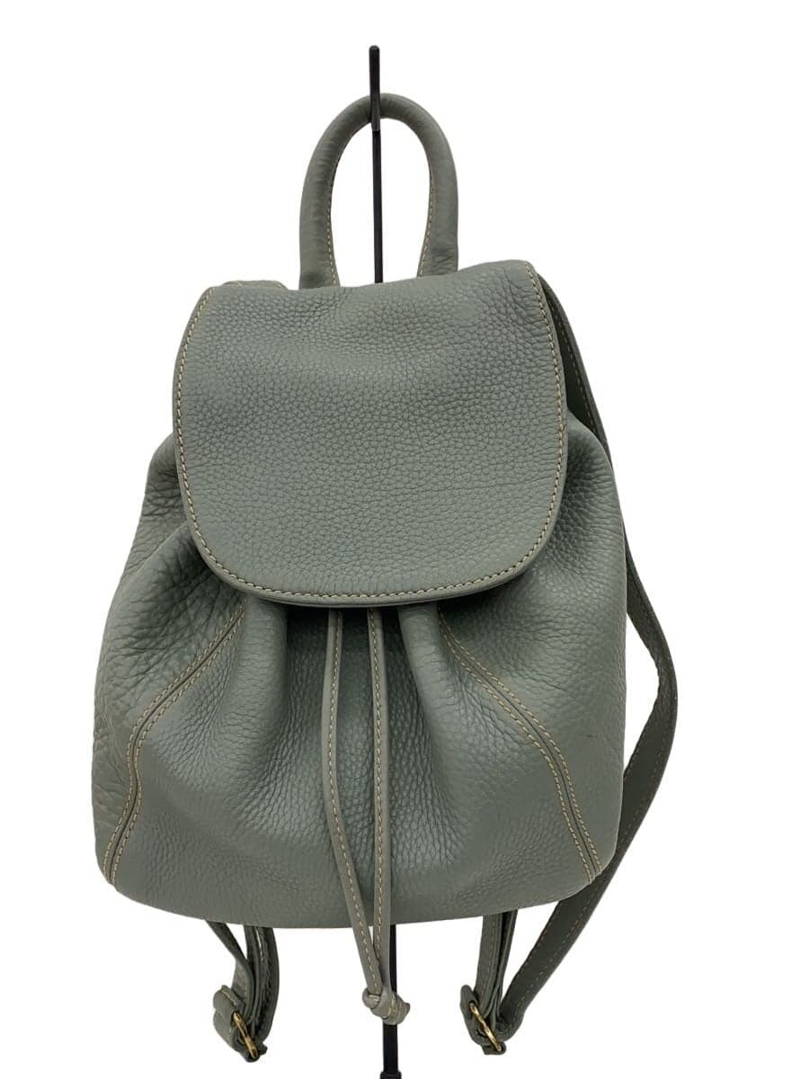 COACH backpack leather GRN 4911 made in Italy