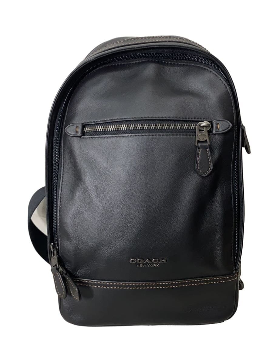 COACH Graham Bag Waist Bag BLK F37598 Shoulder Bag