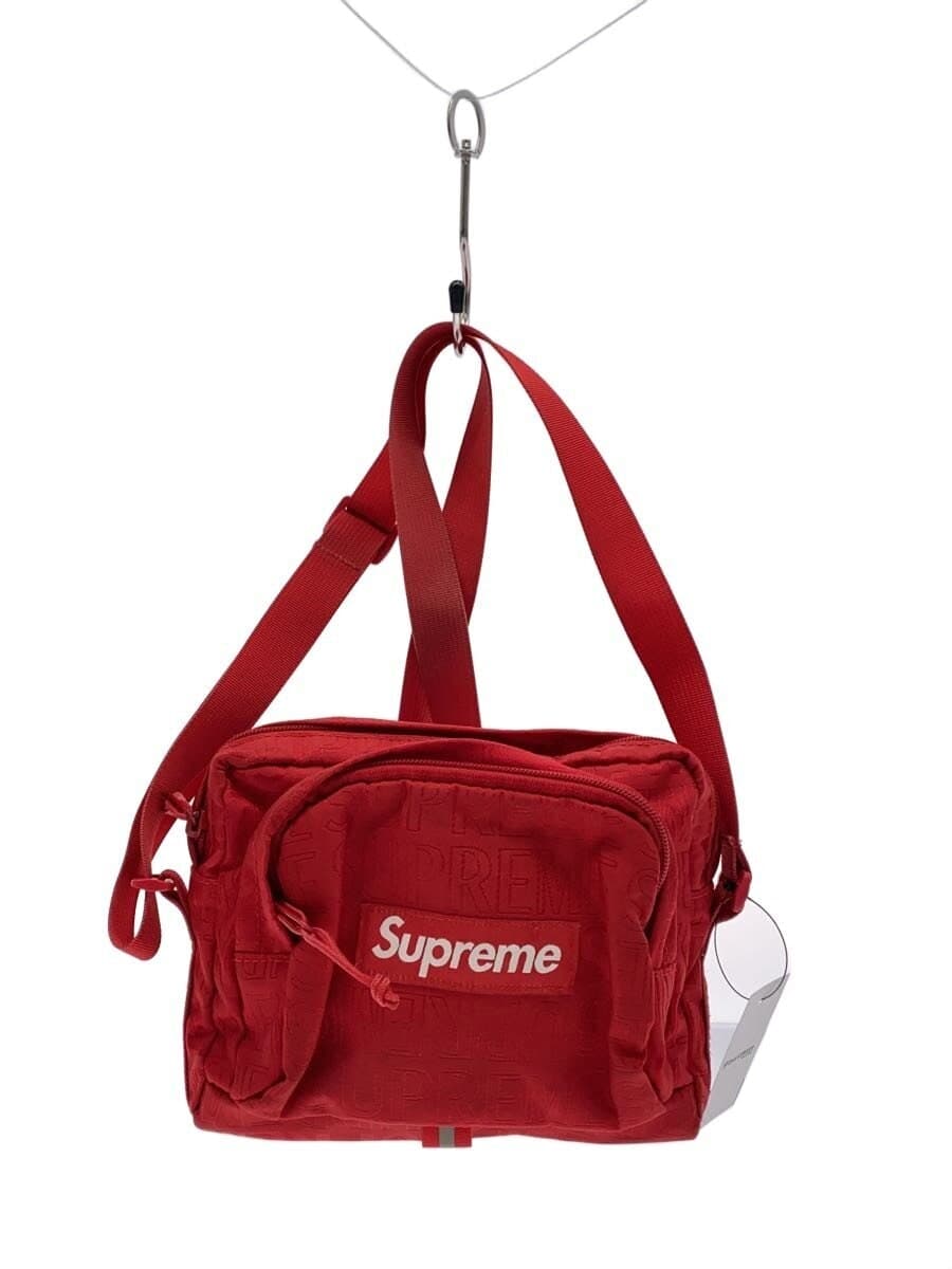 Supreme Shoulder Bag Red With Stain