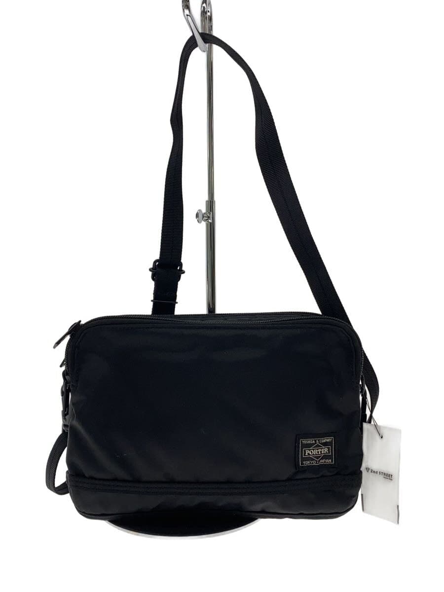 PORTER shoulder bag -- BLK plain 689-05940-10