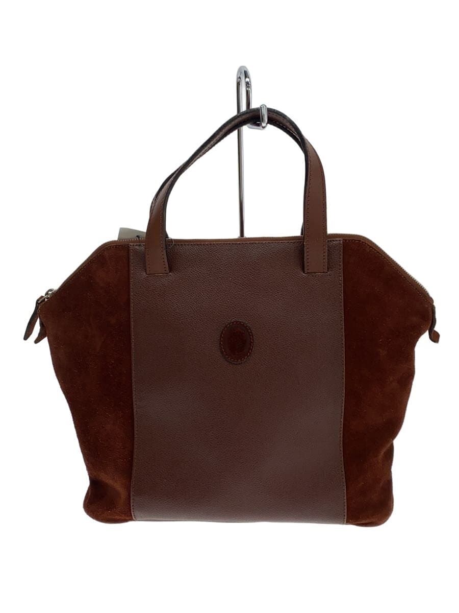 TRUSSARDI Tote Bag Leather BRD Solid