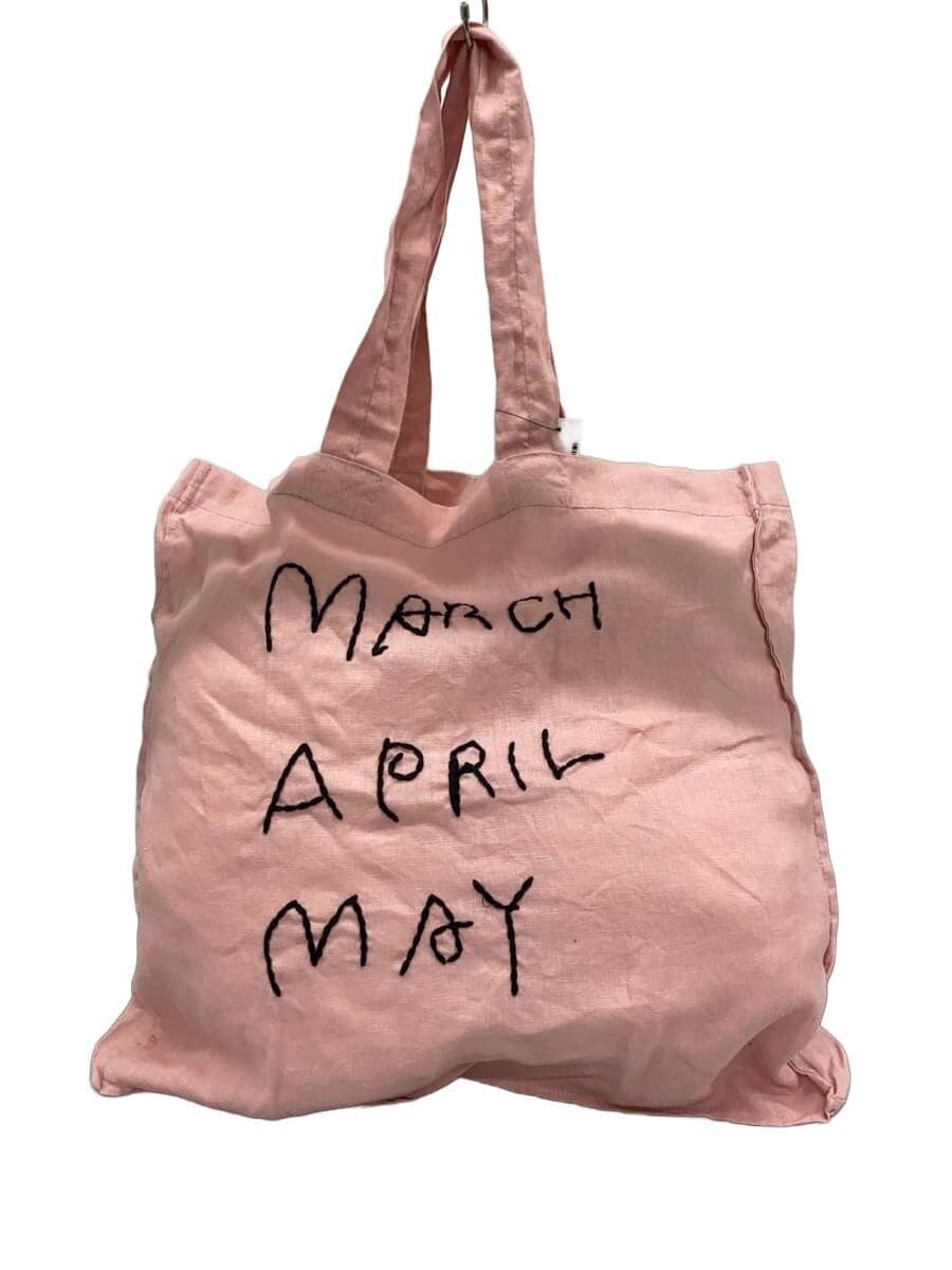 Other brand MARCH APRIL MAY Tote bag Linen PNK