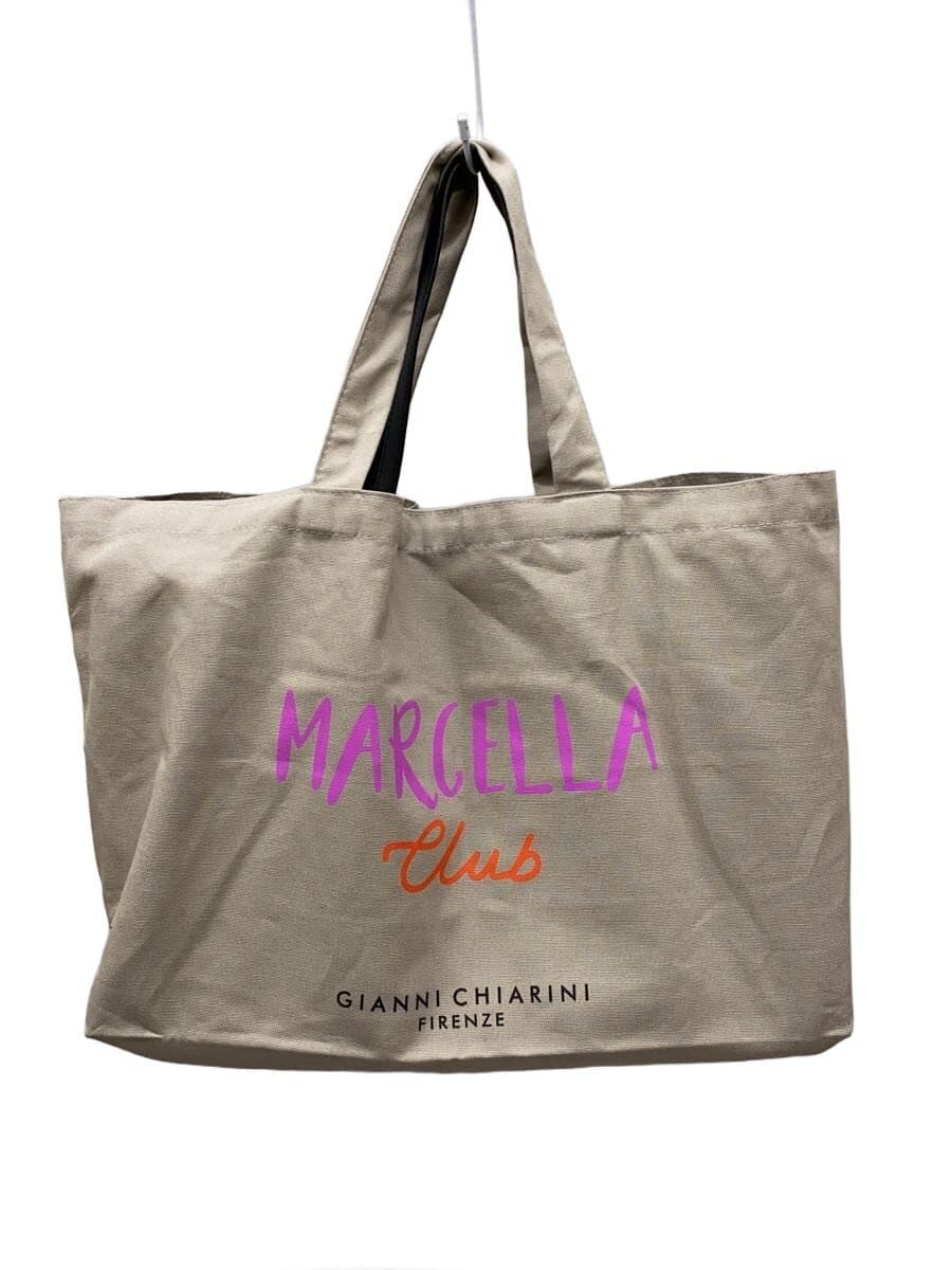 GIANNI CHIARINI tote bag -- BEG plain