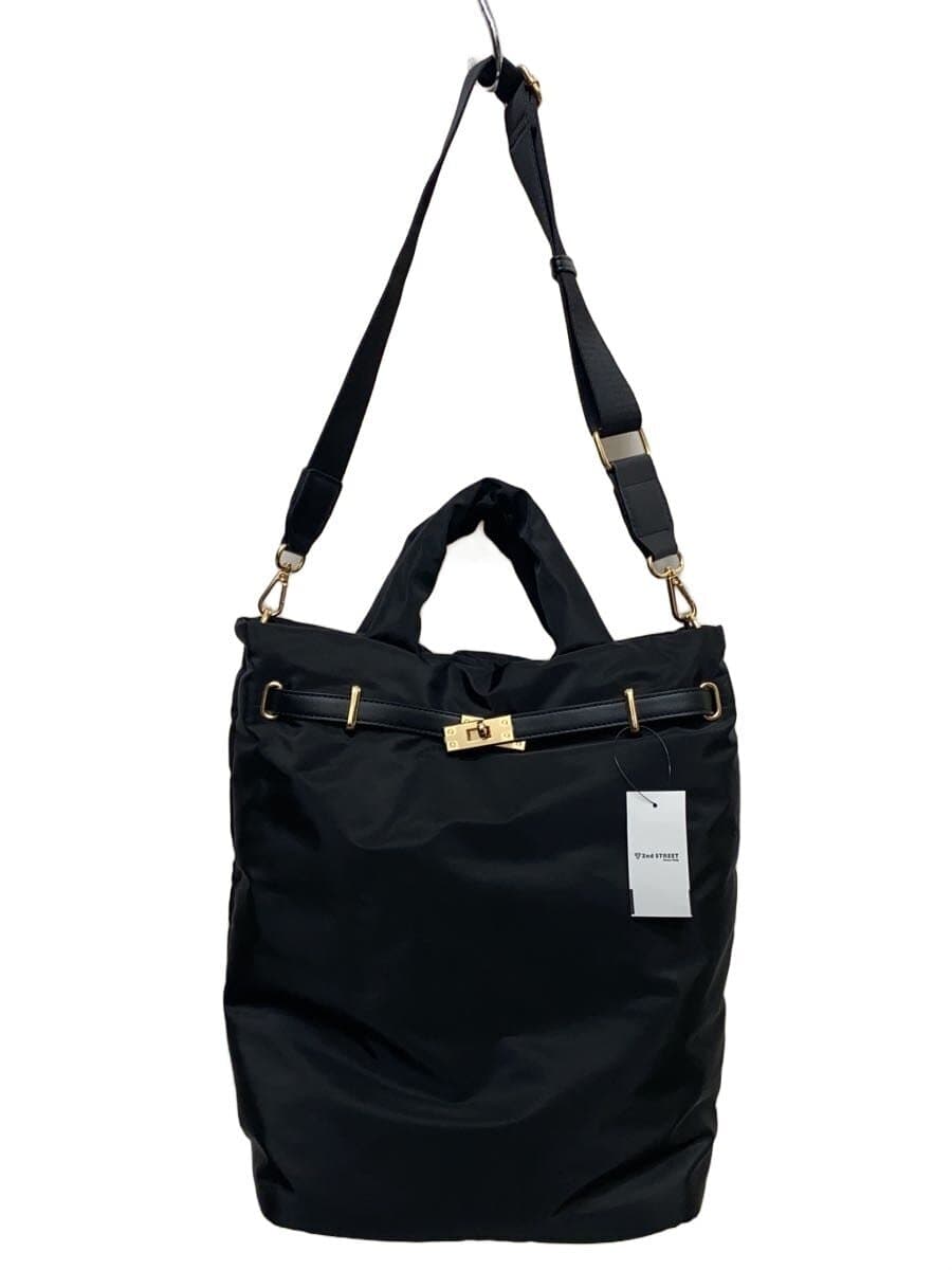 SLOBE IENA(IENA SLOBE)Tote Bag Nylon BLK