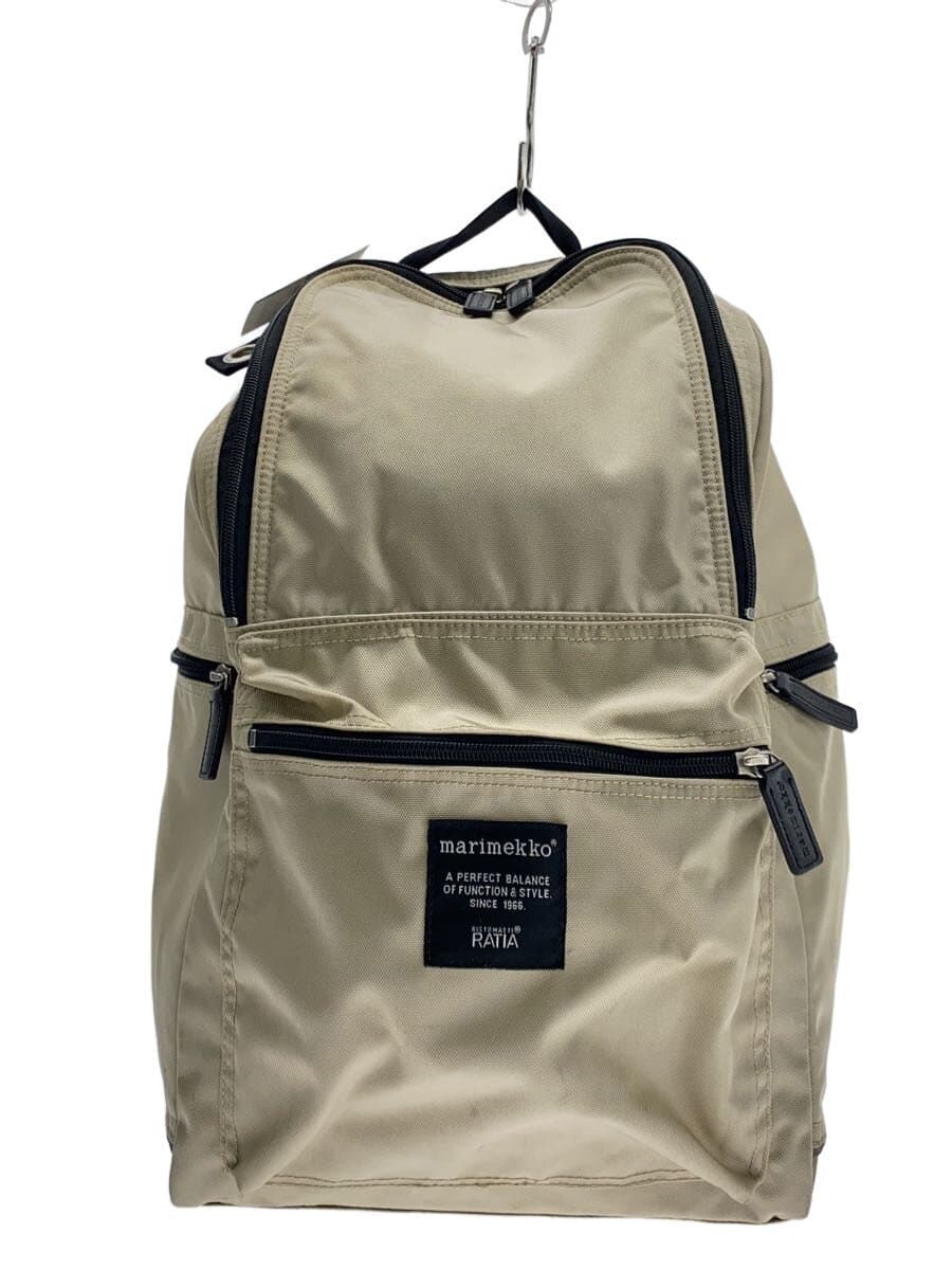 marimekko Backpack Polyester BEG Solid