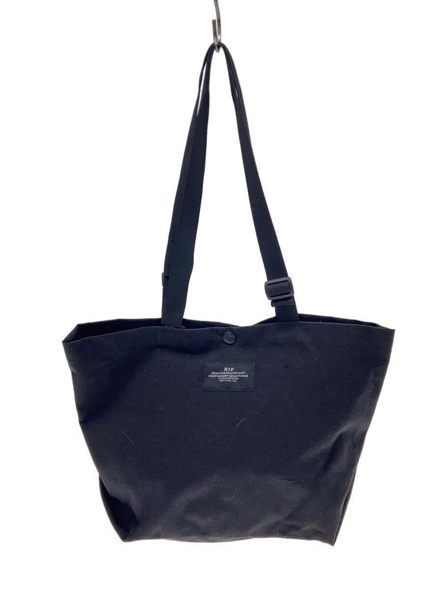 BAGSINPROGRESS Small Carry-all Toto Tote Bag Nylon BLK Solid Color