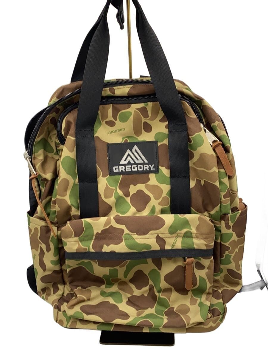 GREGORY Backpack Polyester KHK Camouflage 103868 9865
