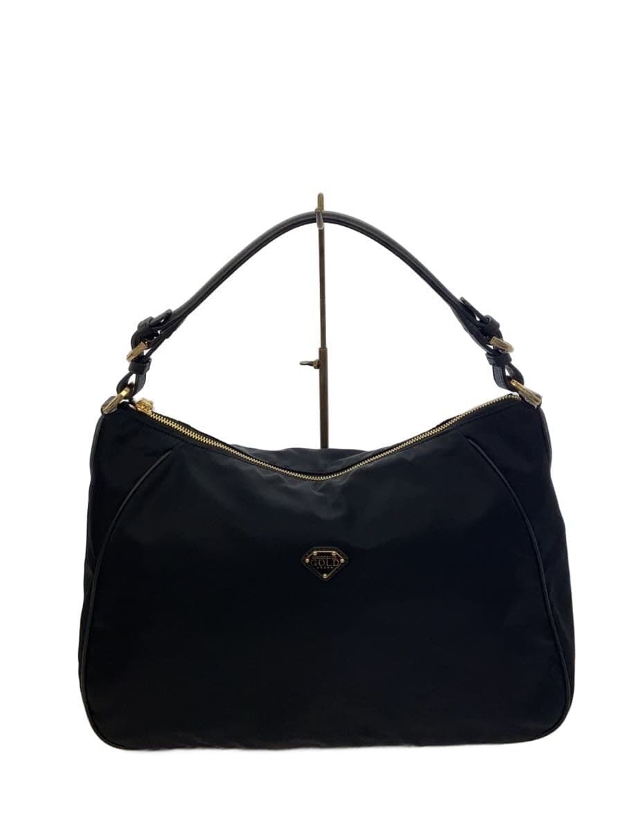 COCOCELUX GOLD Shoulder Bag BLK