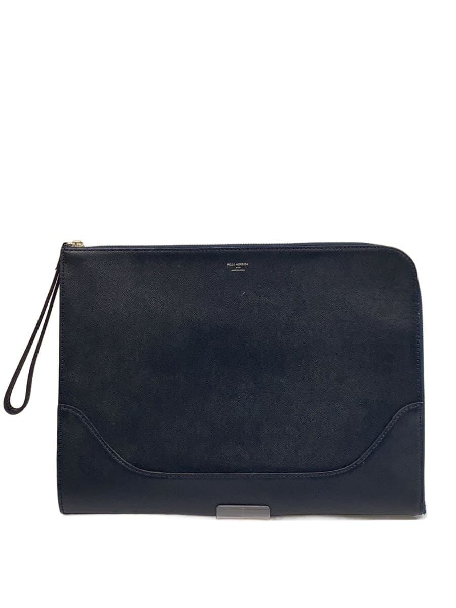 PELLE MORBIDA Second Bag NVY