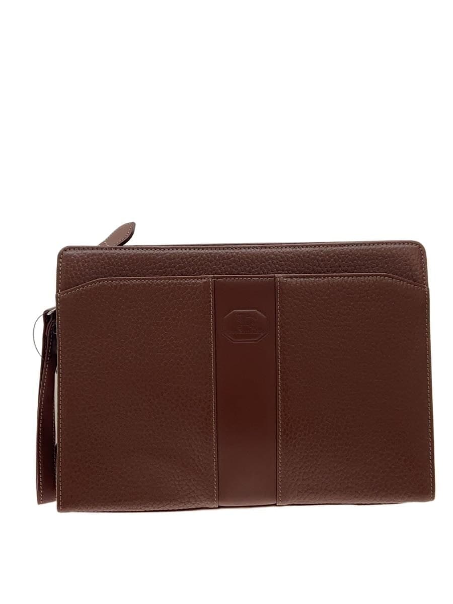 BURBERRY LONDON clutch bag leather BRW