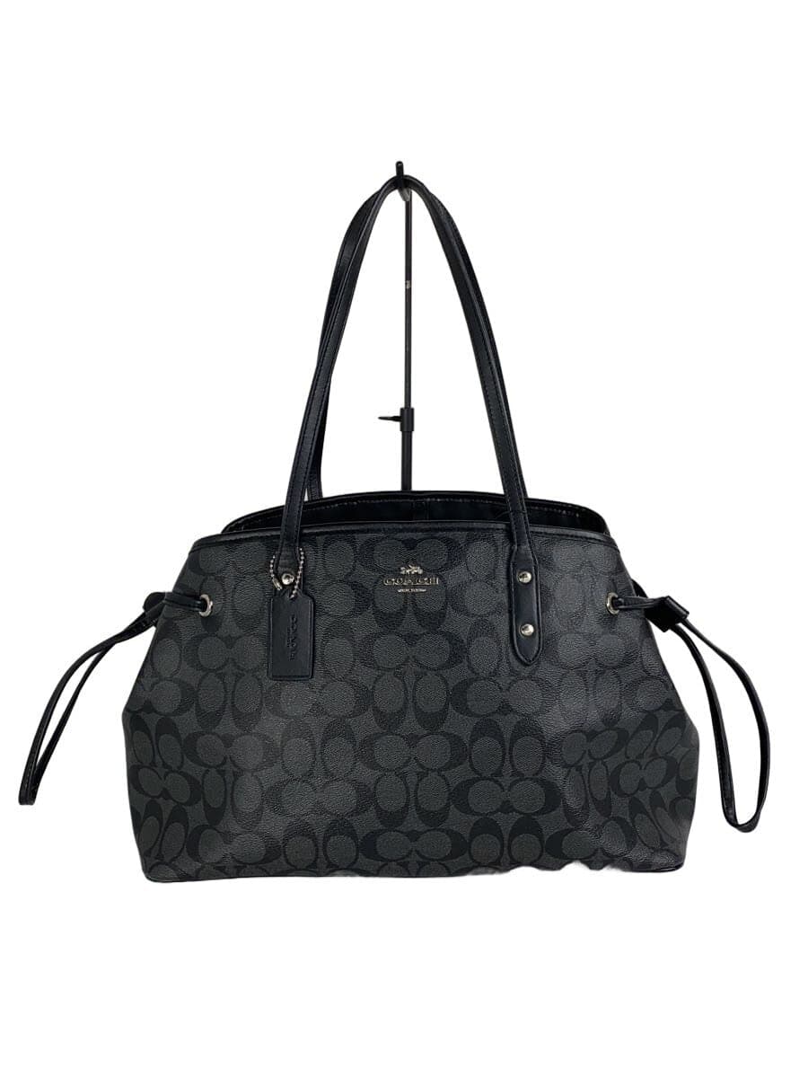 COACH Tote Bag PVC Black F57842