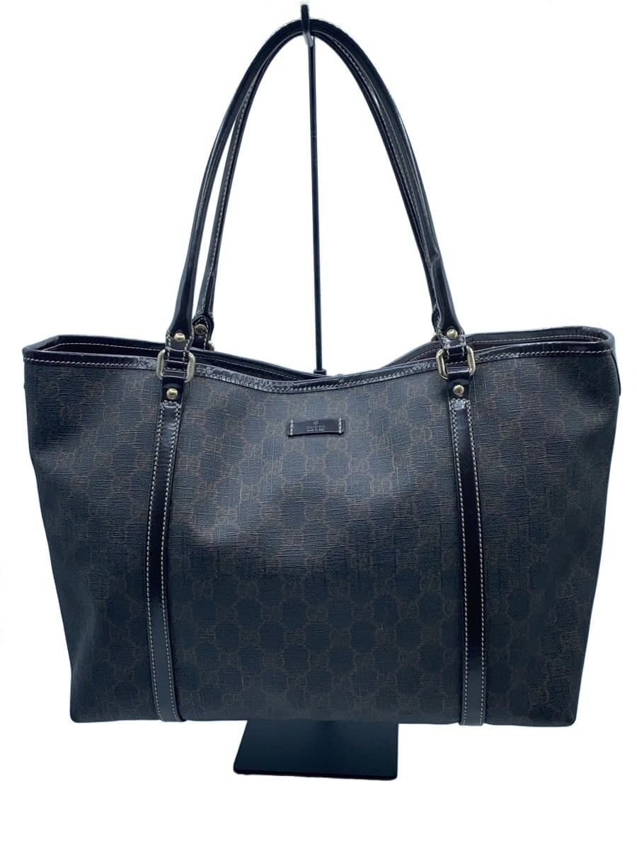 GUCCI Tote Bag_GG Imprime PVC BRW
