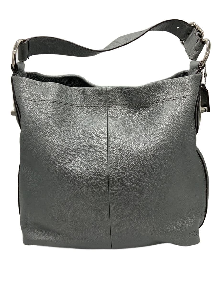 COACH Shoulder Bag Leather SLV F16535