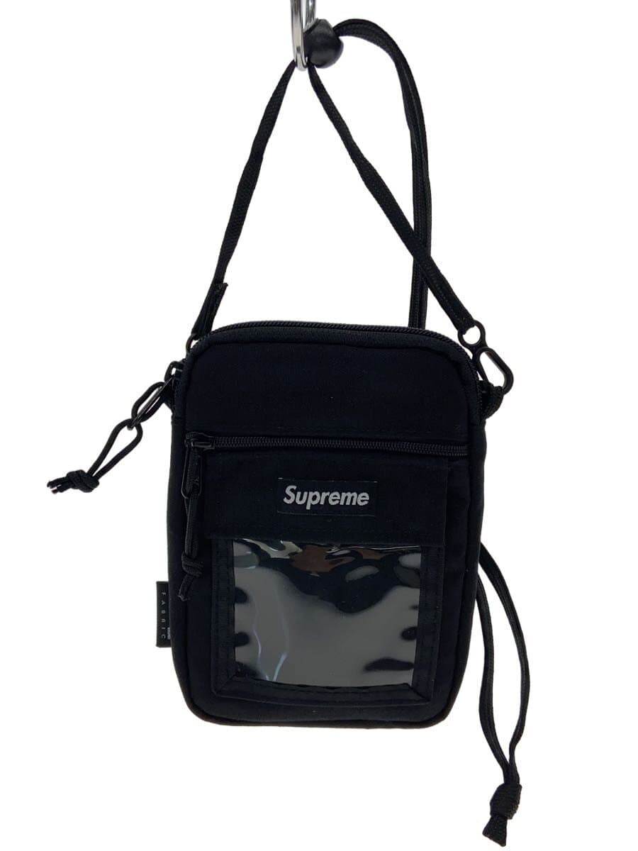 Supreme 19SS CORDURA UTILITY POUCH Shoulder Bag Nylon BLK Solid Color