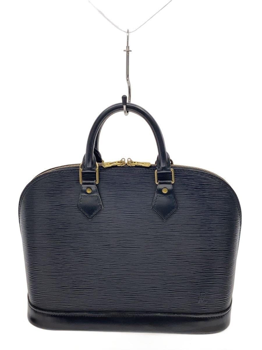 LOUIS VUITTON Alma_Epi Leather BLK