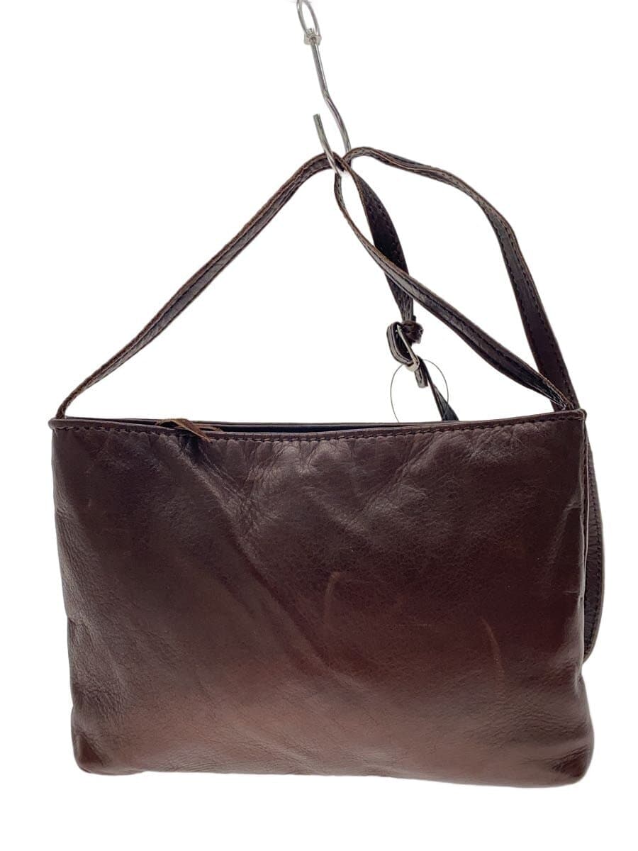 Other brand sacoche AKAN LEATHER shoulder bag leather BRD plain