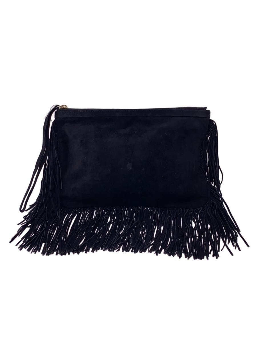 PIERRE HARDY Second Bag Leather BLK Solid