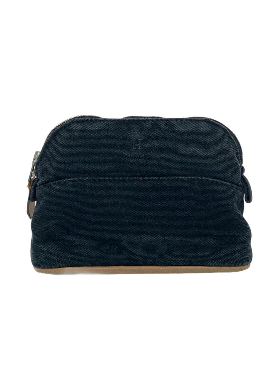 HERMES Pouch Canvas BLK