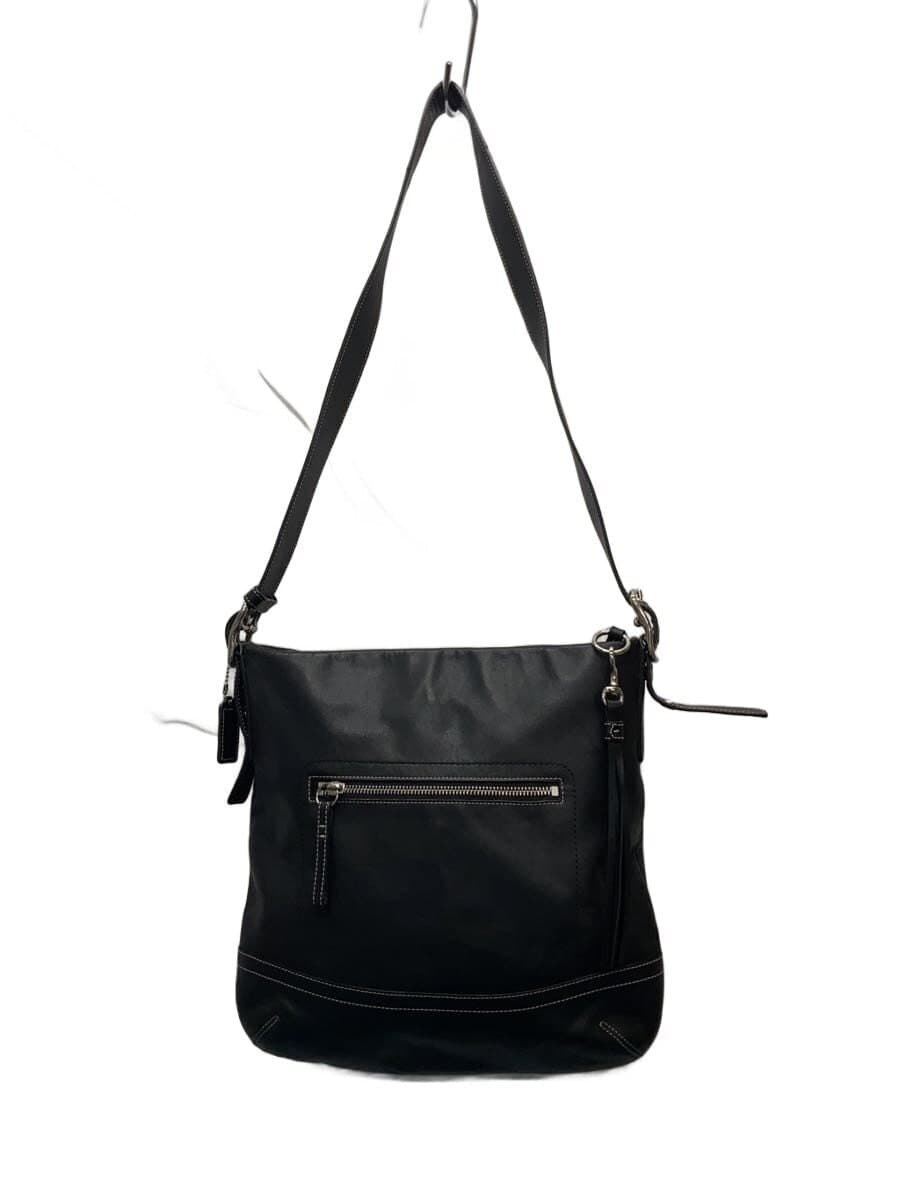 COACH Shoulder Bag _ Black -- BLK Solid F01414