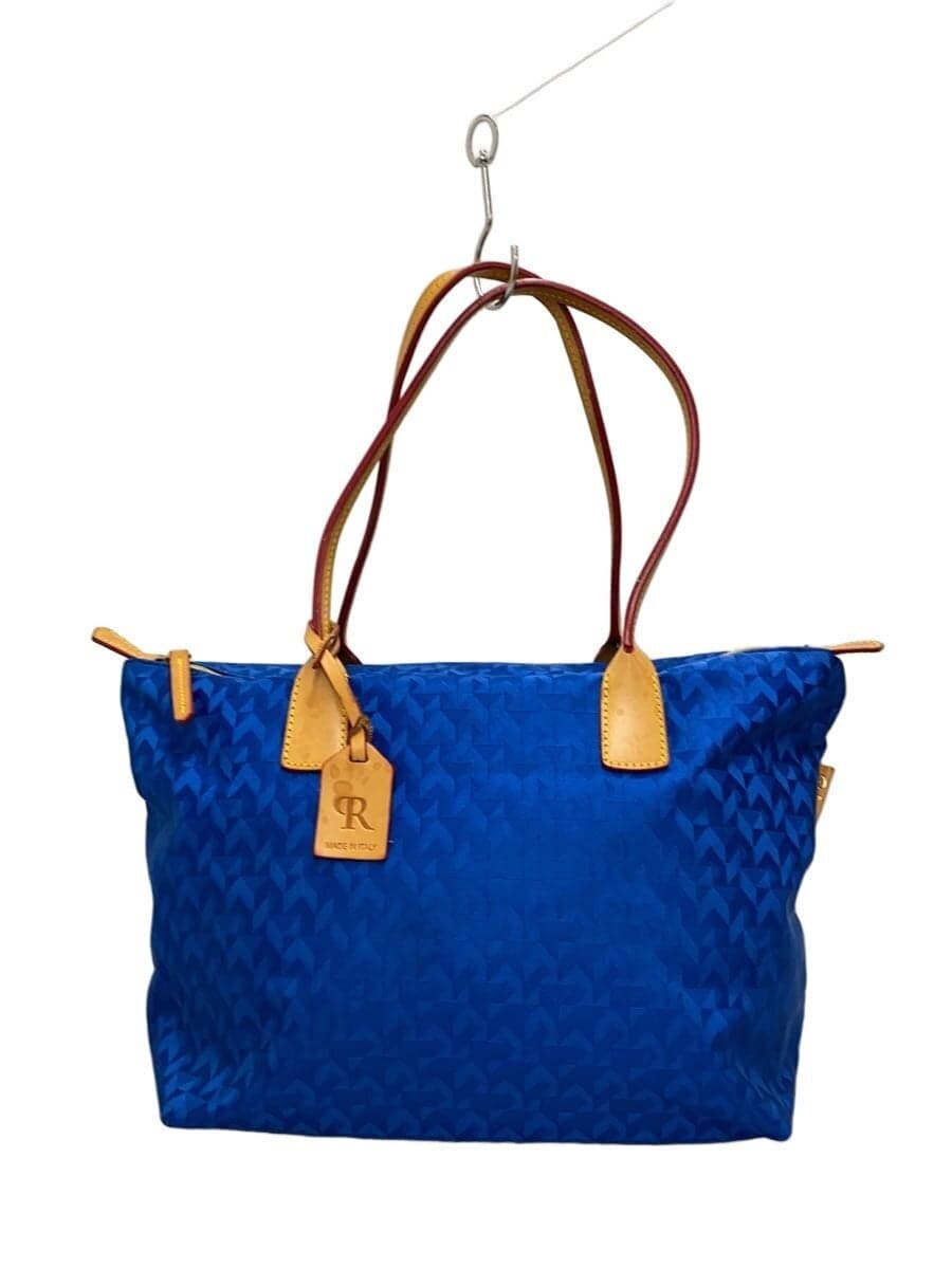 Roberta Pieri tote bag -- BLUE all-over pattern